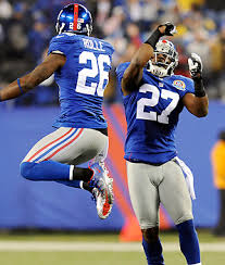 Safeties Antrel Rolle and Stevie Brown back together again